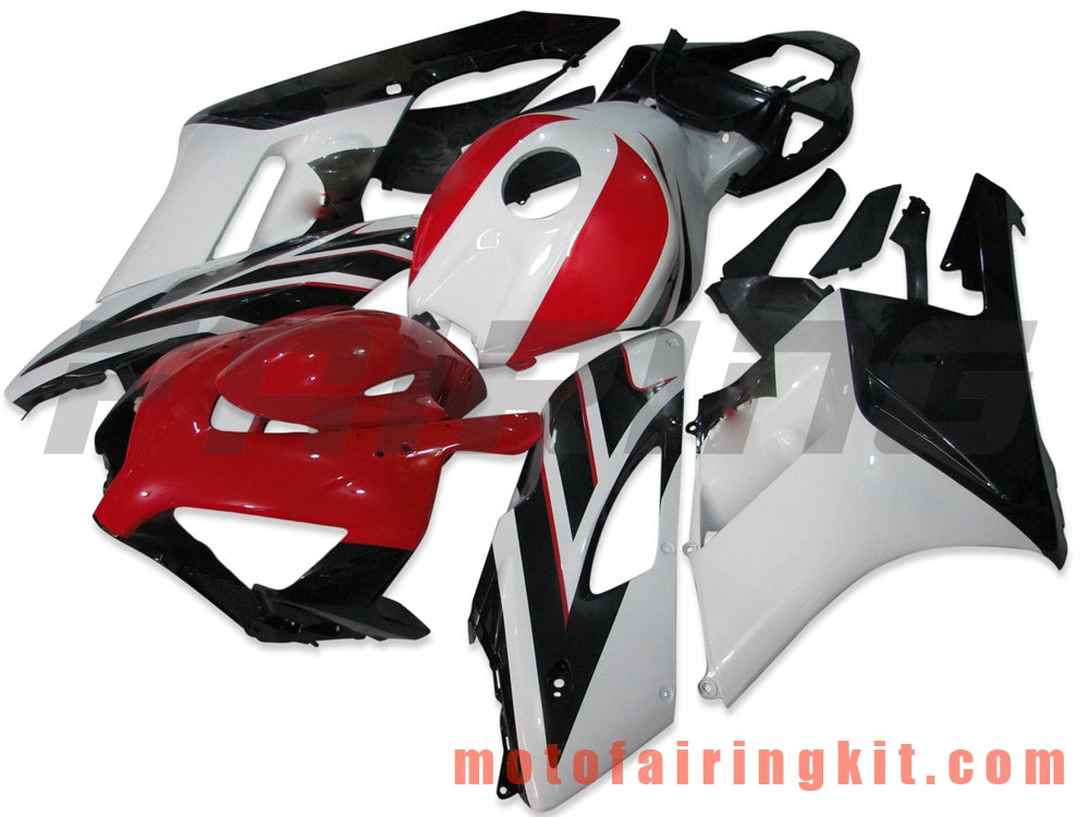 Fairing Kits Fit for CBR1000RR 2004 2005 CBR1000 RR 04 05 Plastic ABS Injection Mold Complete Motorcycle Body Aftermarket Bodywork Frame (Black & White) B029