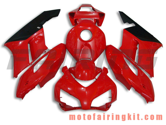 Fairing Kits Fit for CBR1000RR 2004 2005 CBR1000 RR 04 05 Plastic ABS Injection Mold Complete Motorcycle Body Aftermarket Bodywork Frame (Red & Black) B041