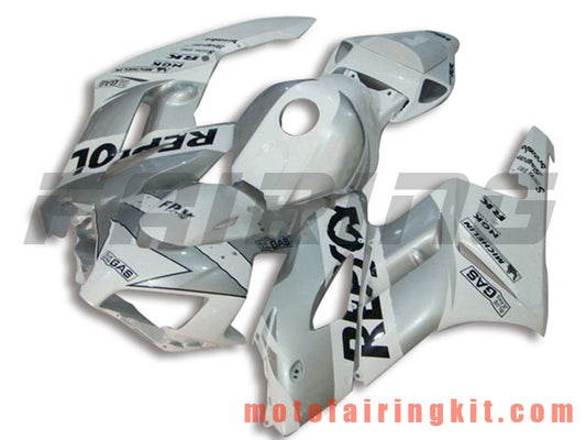 フェアリングキット CBR1000RR 2004 2005 CBR1000 RR 04 05 プラスチック ABS 射出成形 完全なオートバイボディ アフターマーケットボディワークフレーム (シルバー) B044