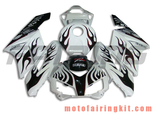 Fairing Kits Fit for CBR1000RR 2004 2005 CBR1000 RR 04 05 Plastic ABS Injection Mold Complete Motorcycle Body Aftermarket Bodywork Frame (White & Black) B048