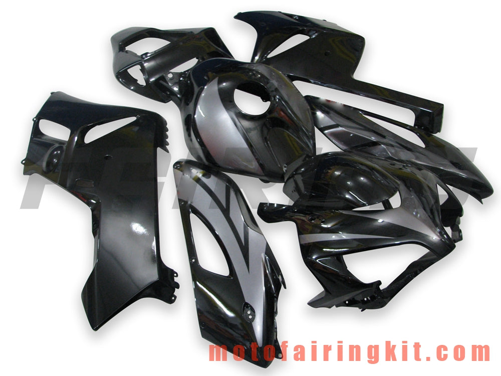 Kits de carenado aptos para CBR1000RR 2004 2005 CBR1000 RR 04 05 Molde de inyección de plástico ABS Carrocería completa para motocicleta Carrocería del mercado de accesorios Marco (plata y negro) B063