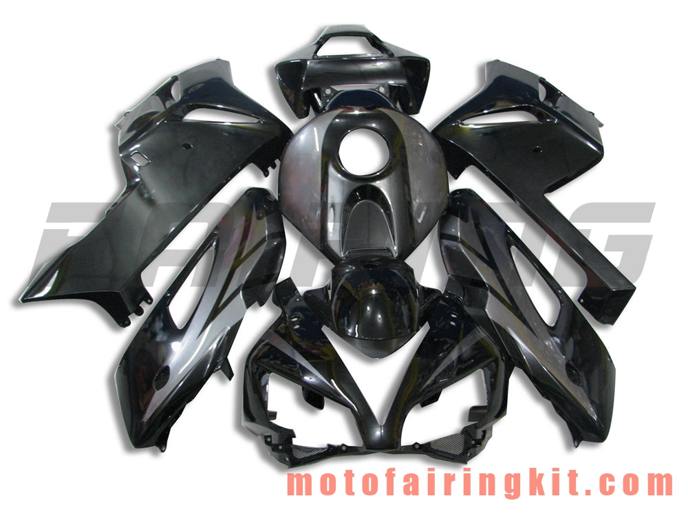 Kits de carenado aptos para CBR1000RR 2004 2005 CBR1000 RR 04 05 Molde de inyección de plástico ABS Carrocería completa para motocicleta Carrocería del mercado de accesorios Marco (negro y plateado) B064