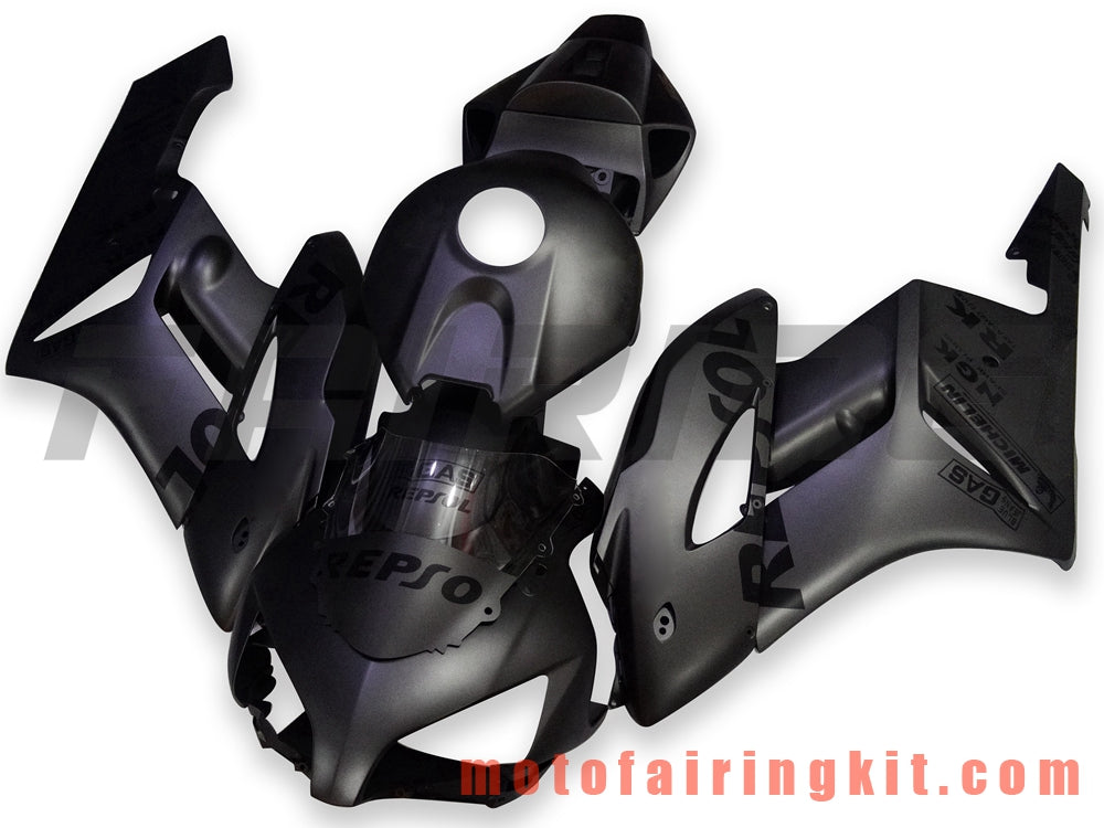 Fairing Kits Fit for CBR1000RR 2004 2005 CBR1000 RR 04 05 Plastic ABS Injection Mold Complete Motorcycle Body Aftermarket Bodywork Frame (Black) B086