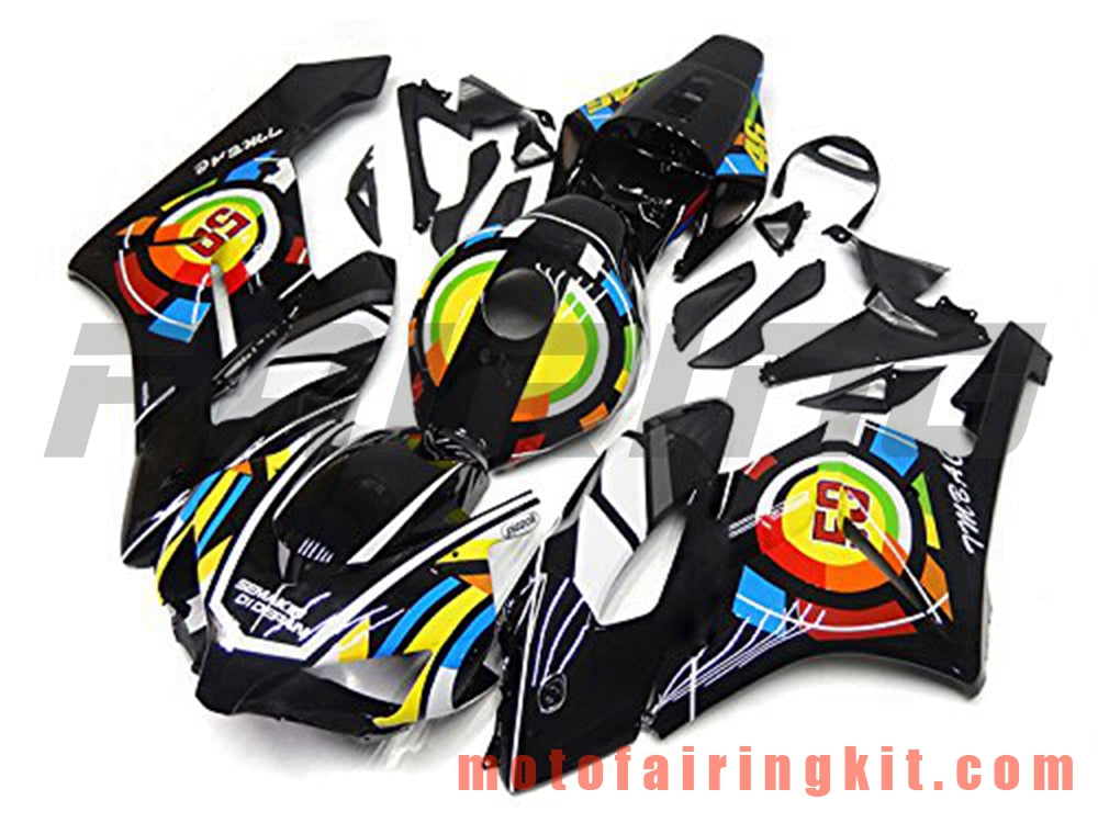 Kits de carenado aptos para CBR1000RR 2004 2005 CBR1000 RR 04 05 Molde de inyección de plástico ABS Carrocería completa para motocicleta Carrocería del mercado de accesorios Marco (negro) B101