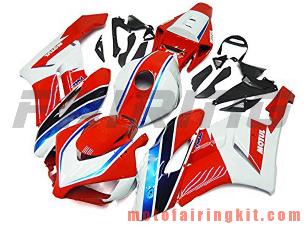 Fairing Kits Fit for CBR1000RR 2004 2005 CBR1000 RR 04 05 Plastic ABS Injection Mold Complete Motorcycle Body Aftermarket Bodywork Frame (Red & White) B105