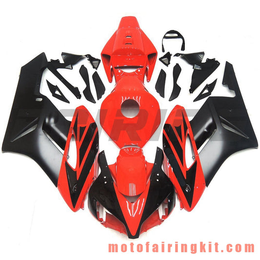 Kits de carenado aptos para CBR1000RR 2004 2005 CBR1000 RR 04 05 Molde de inyección de plástico ABS Carrocería completa para motocicleta Carrocería del mercado de accesorios Marco (rojo y negro) B109