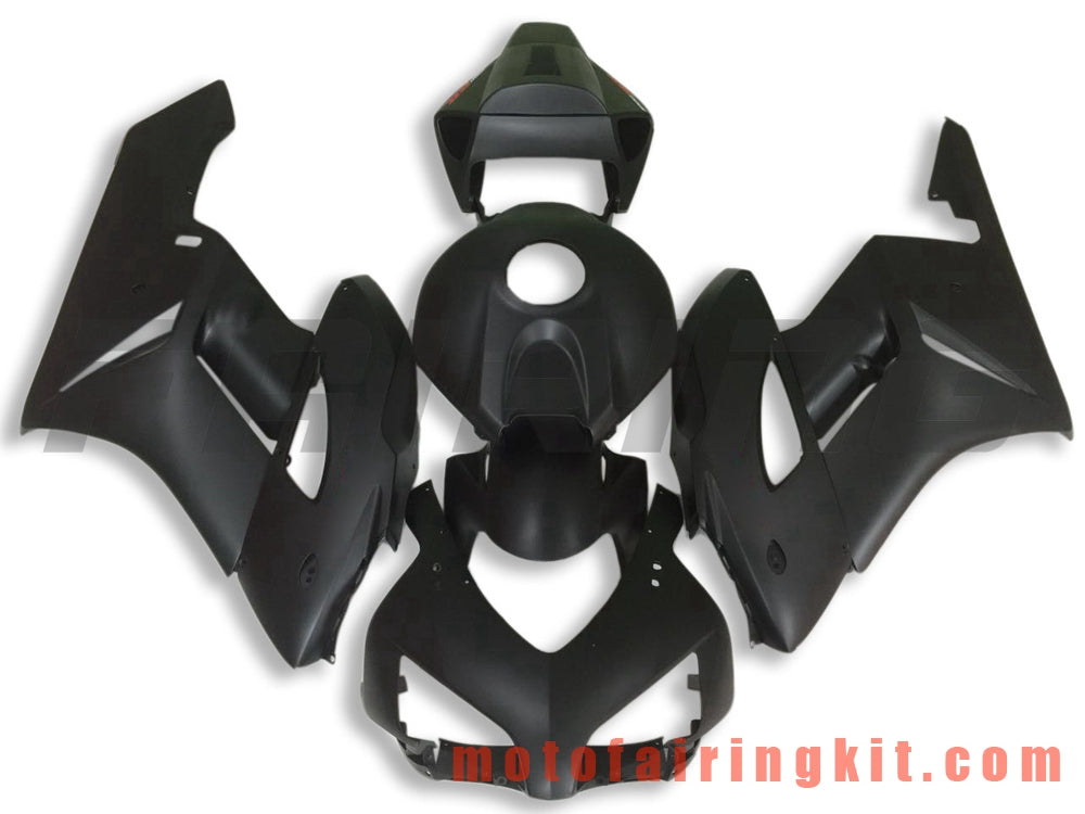 Kits de carenado aptos para CBR1000RR 2004 2005 CBR1000 RR 04 05 Molde de inyección de plástico ABS Carrocería completa para motocicleta Carrocería del mercado de accesorios Marco (negro) B123