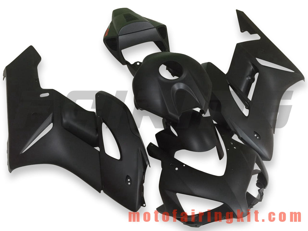 Kits de carenado aptos para CBR1000RR 2004 2005 CBR1000 RR 04 05 Molde de inyección de plástico ABS Carrocería completa para motocicleta Carrocería del mercado de accesorios Marco (negro) B123