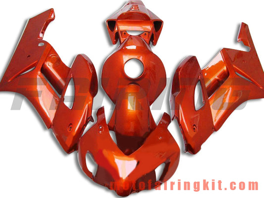 Fairing Kits Fit for CBR1000RR 2004 2005 CBR1000 RR 04 05 Plastic ABS Injection Mold Complete Motorcycle Body Aftermarket Bodywork Frame (Orange) B135