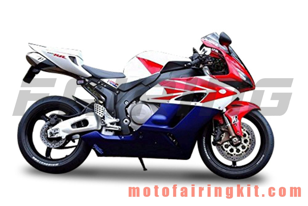 Kits de carenado aptos para CBR1000RR 2004 2005 CBR1000 RR 04 05 Molde de inyección de plástico ABS Carrocería completa para motocicleta Carrocería del mercado de accesorios Marco (rojo y blanco) B143