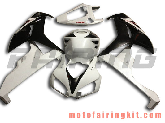 Fairing Kits Fit for CBR1000RR 2006 2007 CBR1000 RR 06 07 Plastic ABS Injection Mold Complete Motorcycle Body Aftermarket Bodywork Frame (White & Black) B091