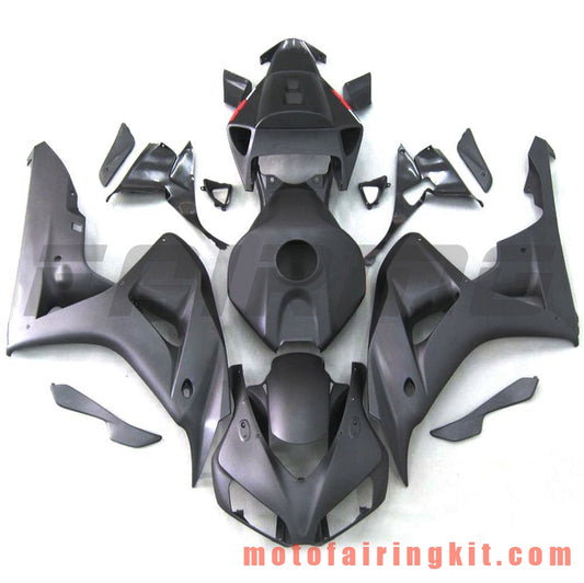 Kits de carenado aptos para CBR1000RR 2006 2007 CBR1000 RR 06 07 Molde de inyección de plástico ABS Carrocería completa para motocicleta Carrocería del mercado de accesorios Marco (negro) B108