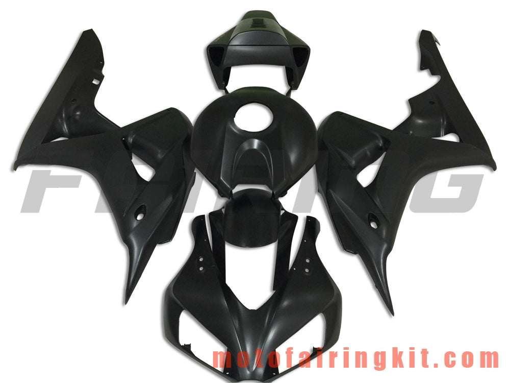 Fairing Kits Fit for CBR1000RR 2006 2007 CBR1000 RR 06 07 Plastic ABS Injection Mold Complete Motorcycle Body Aftermarket Bodywork Frame (Black) B138