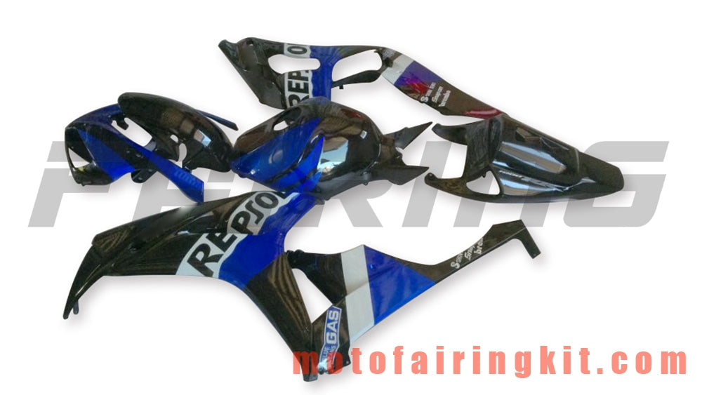 Fairing Kits Fit for CBR1000RR 2006 2007 CBR1000 RR 06 07 Plastic ABS Injection Mold Complete Motorcycle Body Aftermarket Bodywork Frame (Blue & Black) B160