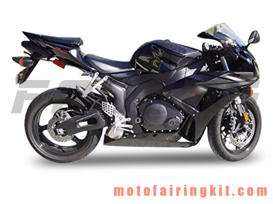 Kits de carenado aptos para CBR1000RR 2006 2007 CBR1000 RR 06 07 Molde de inyección de plástico ABS Carrocería completa para motocicleta Carrocería del mercado de accesorios Marco (negro) B167