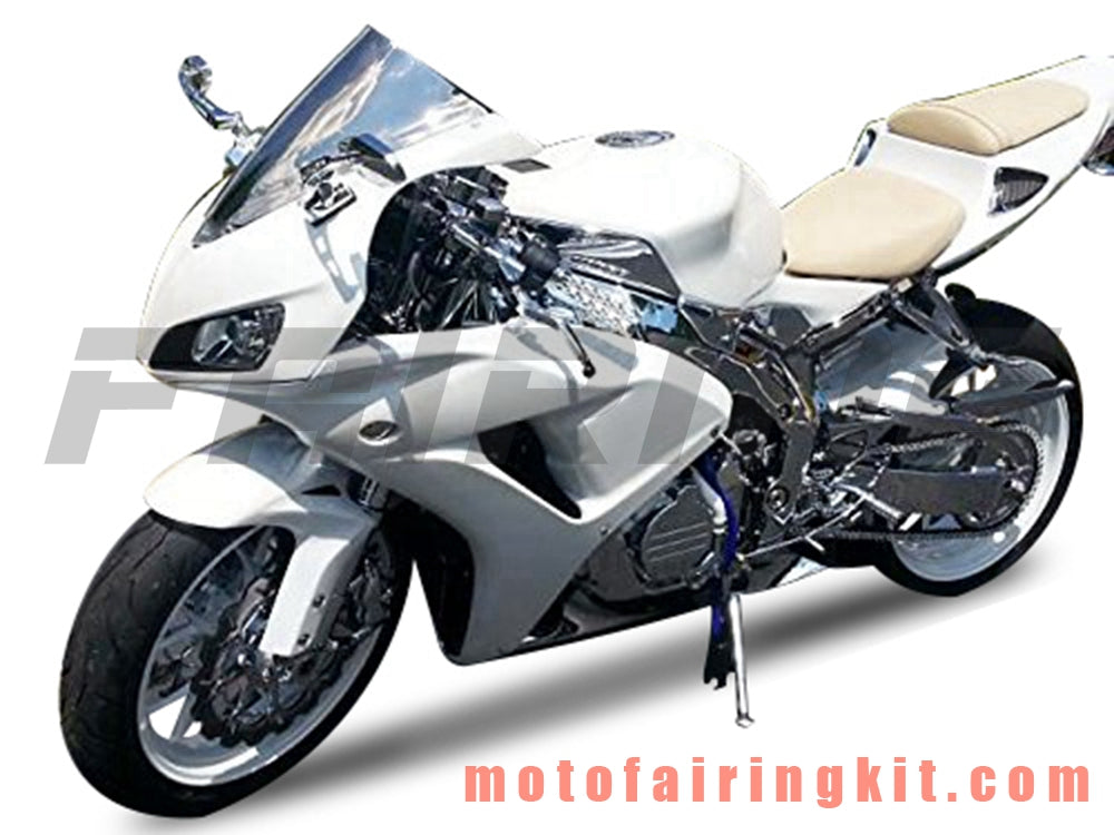 Kits de carenado aptos para CBR1000RR 2006 2007 CBR1000 RR 06 07 Molde de inyección de plástico ABS Carrocería completa para motocicleta Carrocería del mercado de accesorios Marco (blanco) B174