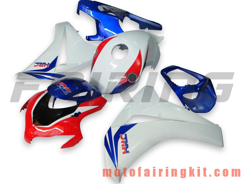 Fairing Kits Fit for CBR1000RR 2008 2009 2010 2011 CBR1000 RR 08 09 10 11 Plastic ABS Injection Mold Complete Motorcycle Body Aftermarket Bodywork Frame (Red & White) B002