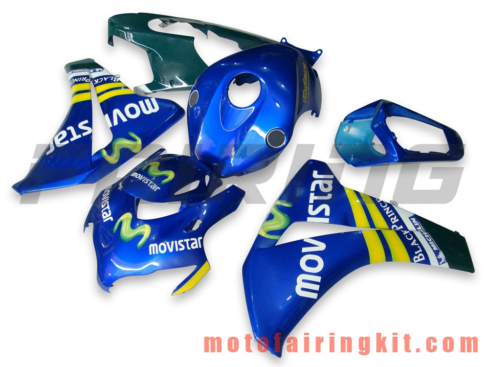 Kits de carenado aptos para CBR1000RR 2008 2009 2010 2011 CBR1000 RR 08 09 10 11 Molde de inyección de plástico ABS Carrocería completa para motocicleta Carrocería del mercado de accesorios Marco (azul) B028