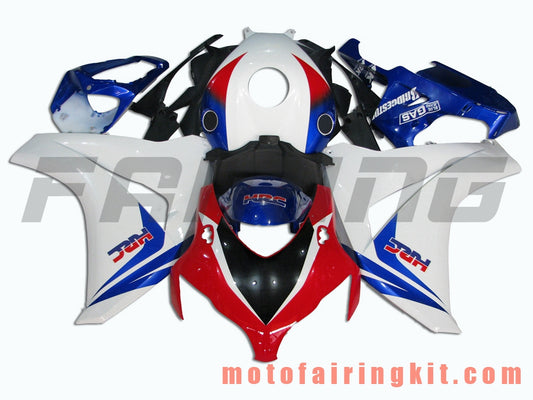 フェアリングキット CBR1000RR 2008 2009 2010 2011 CBR1000 RR 08 09 10 11 プラスチック ABS 射出成型 完全なオートバイボディ アフターマーケットボディワークフレーム (レッド &amp; ホワイト) B037