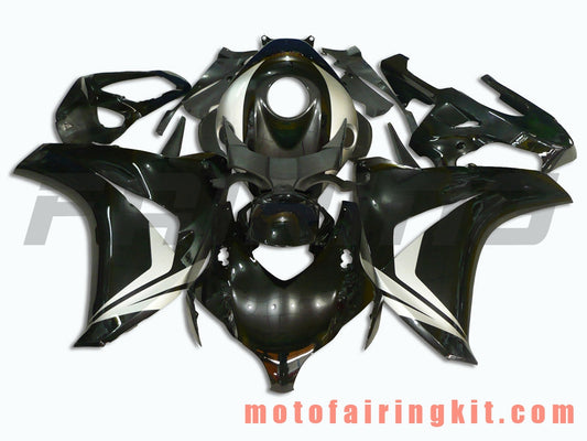 Fairing Kits Fit for CBR1000RR 2008 2009 2010 2011 CBR1000 RR 08 09 10 11 Plastic ABS Injection Mold Complete Motorcycle Body Aftermarket Bodywork Frame (Black) B044