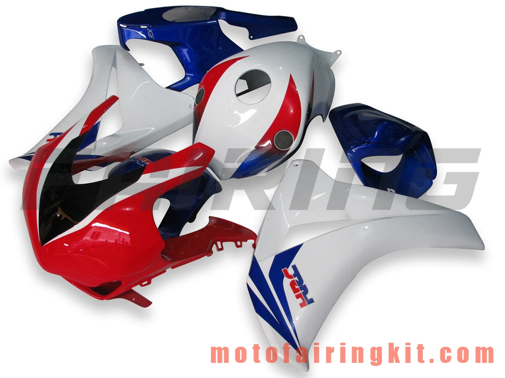 Kits de carenado aptos para CBR1000RR 2008 2009 2010 2011 CBR1000 RR 08 09 10 11 Molde de inyección de plástico ABS Carrocería completa para motocicleta Carrocería del mercado de accesorios Marco (rojo y blanco) B048