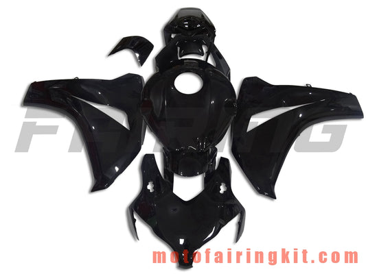 Fairing Kits Fit for CBR1000RR 2008 2009 2010 2011 CBR1000 RR 08 09 10 11 Plastic ABS Injection Mold Complete Motorcycle Body Aftermarket Bodywork Frame (Black) B095