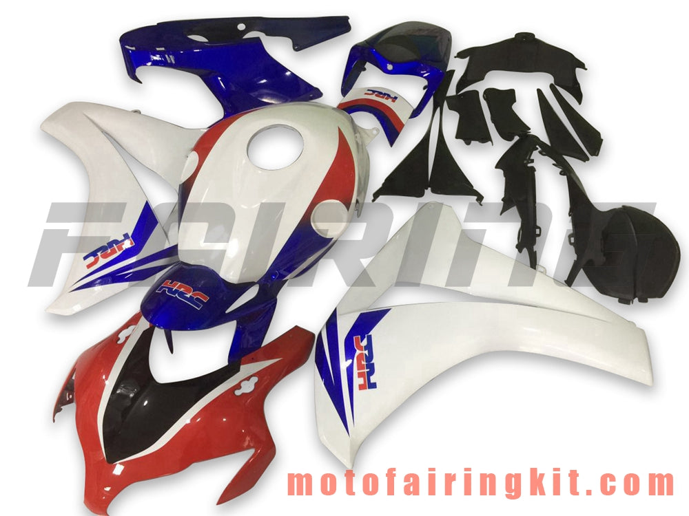 Fairing Kits Fit for CBR1000RR 2008 2009 2010 2011 CBR1000 RR 08 09 10 11 Plastic ABS Injection Mold Complete Motorcycle Body Aftermarket Bodywork Frame (White & Red) B097