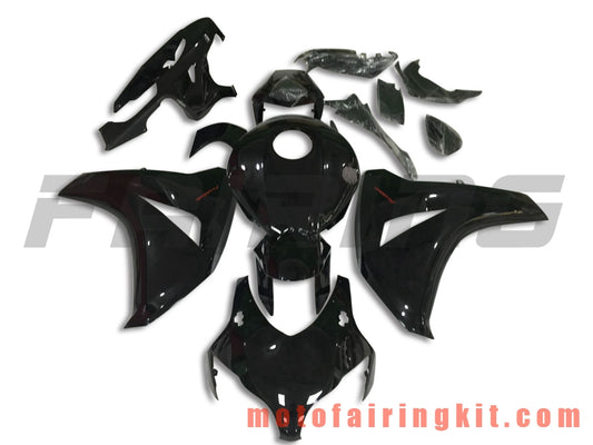 Fairing Kits Fit for CBR1000RR 2008 2009 2010 2011 CBR1000 RR 08 09 10 11 Plastic ABS Injection Mold Complete Motorcycle Body Aftermarket Bodywork Frame (Black) B102