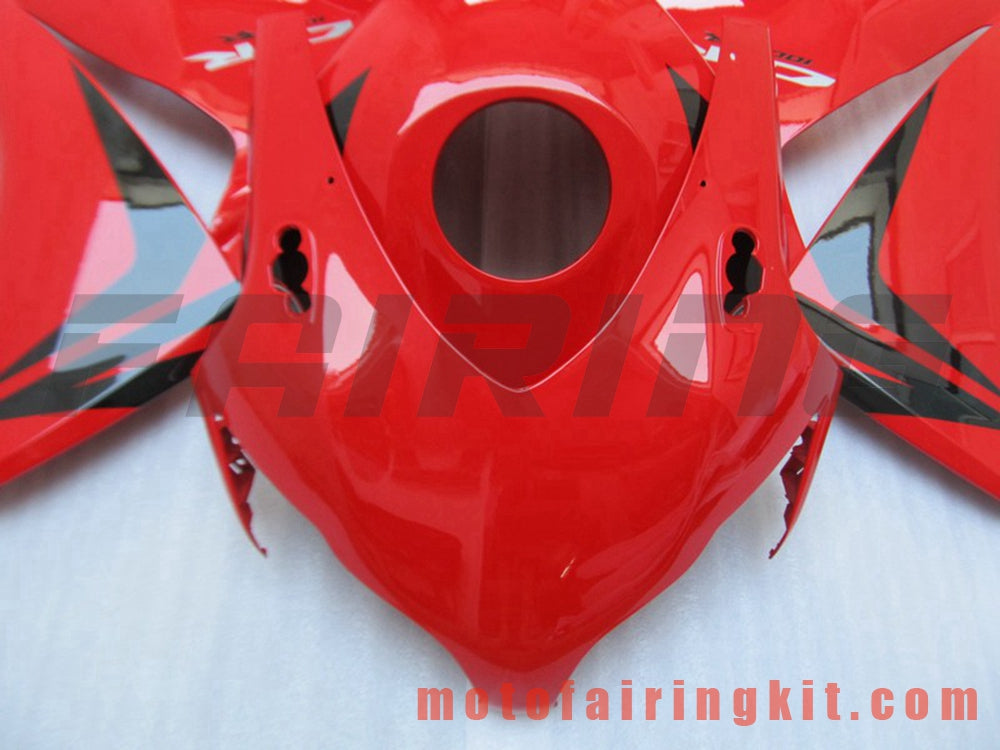 Fairing Kits Fit for CBR1000RR 2008 2009 2010 2011 CBR1000 RR 08 09 10 11 Plastic ABS Injection Mold Complete Motorcycle Body Aftermarket Bodywork Frame (Red) B108