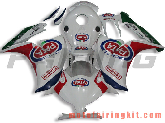 Kits de carenado aptos para CBR1000RR 2012 2013 2014 2015 2016 CBR1000 RR 12 13 14 15 16 Molde de inyección de plástico ABS Carrocería completa para motocicleta Carrocería del mercado de accesorios Marco (blanco y rojo) B022