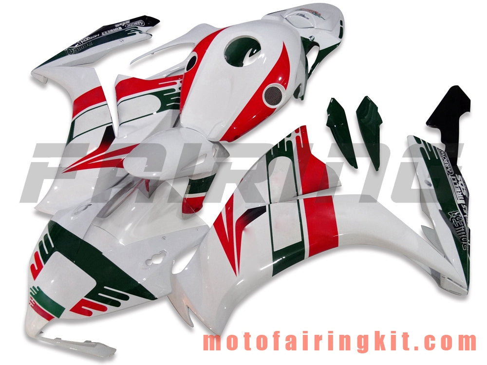 Fairing Kits Fit for CBR1000RR 2012 2013 2014 2015 2016 CBR1000 RR 12 13 14 15 16 Plastic ABS Injection Mold Complete Motorcycle Body Aftermarket Bodywork Frame (White & Red) B023