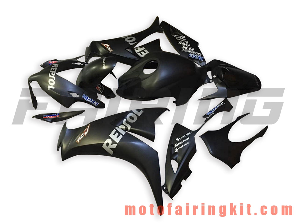 Fairing Kits Fit for CBR1000RR 2012 2013 2014 2015 2016 CBR1000 RR 12 13 14 15 16 Plastic ABS Injection Mold Complete Motorcycle Body Aftermarket Bodywork Frame (Black) B032