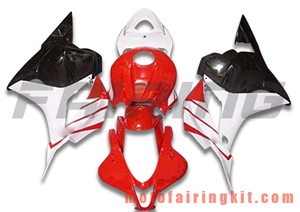 Fairing Kits Fit for CBR1000RR 2012 2013 2014 2015 2016 CBR1000 RR 12 13 14 15 16 Plastic ABS Injection Mold Complete Motorcycle Body Aftermarket Bodywork Frame (Red & White) B034