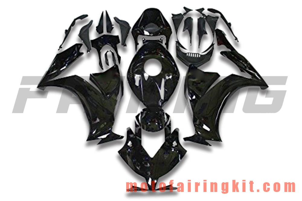 Fairing Kits Fit for CBR1000RR 2012 2013 2014 2015 2016 CBR1000 RR 12 13 14 15 16 Plastic ABS Injection Mold Complete Motorcycle Body Aftermarket Bodywork Frame (Black) B035