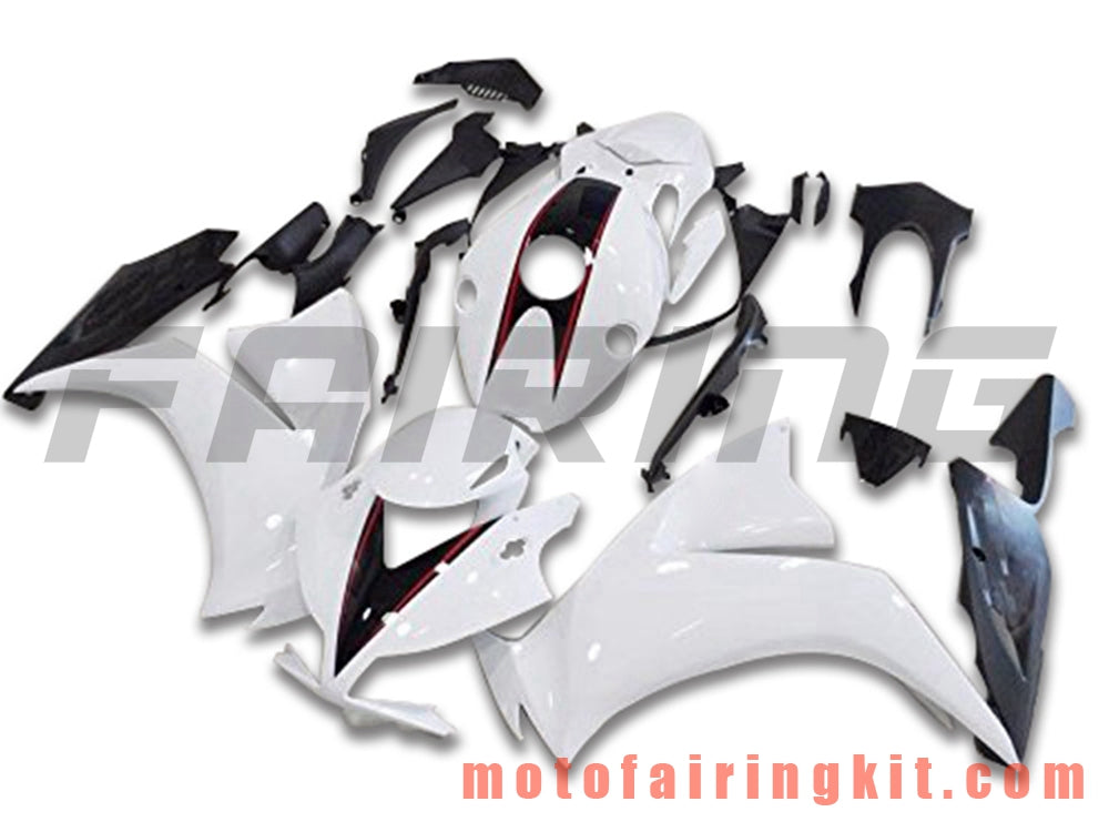 Fairing Kits Fit for CBR1000RR 2012 2013 2014 2015 2016 CBR1000 RR 12 13 14 15 16 Plastic ABS Injection Mold Complete Motorcycle Body Aftermarket Bodywork Frame (White & Black) B037