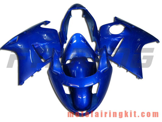 Fairing Kits Fit for CBR1100XX 1996 - 2007 CBR1100 XX 96 - 07 Plastic ABS Injection Mold Complete Motorcycle Body Aftermarket Bodywork Frame (Blue) B007