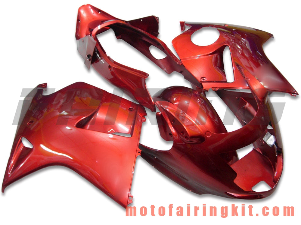 Fairing Kits Fit for CBR1100XX 1996 - 2007 CBR1100 XX 96 - 07 Plastic ABS Injection Mold Complete Motorcycle Body Aftermarket Bodywork Frame (Red) B008