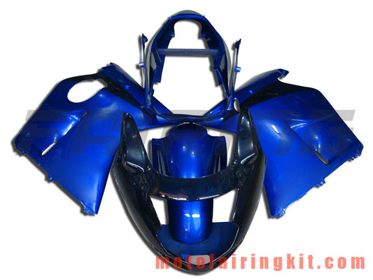 Fairing Kits Fit for CBR1100XX 1996 - 2007 CBR1100 XX 96 - 07 Plastic ABS Injection Mold Complete Motorcycle Body Aftermarket Bodywork Frame (Blue & Black) B015