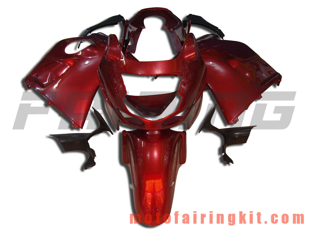 Fairing Kits Fit for CBR1100XX 1996 - 2007 CBR1100 XX 96 - 07 Plastic ABS Injection Mold Complete Motorcycle Body Aftermarket Bodywork Frame (Red) B021