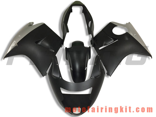 Fairing Kits Fit for CBR1100XX 1996 - 2007 CBR1100 XX 96 - 07 Plastic ABS Injection Mold Complete Motorcycle Body Aftermarket Bodywork Frame (Black & Silver) B025