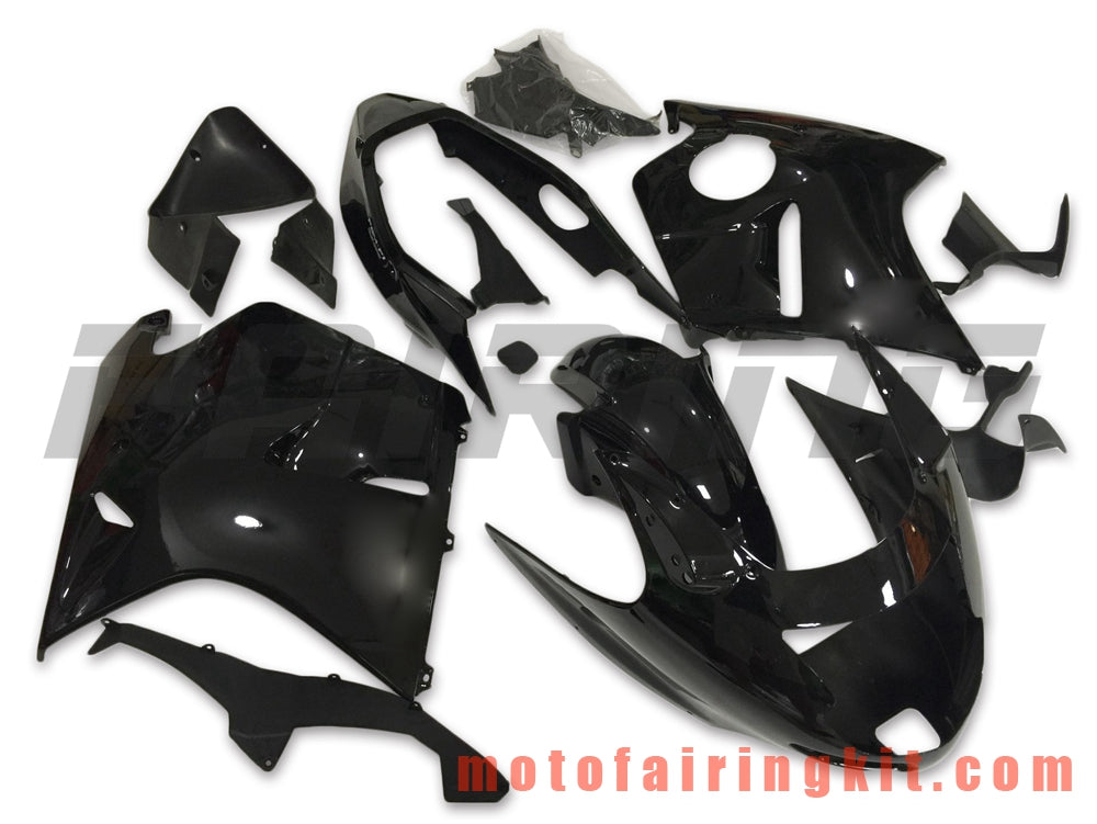 Fairing Kits Fit for CBR1100XX 1996 - 2007 CBR1100 XX 96 - 07 Plastic ABS Injection Mold Complete Motorcycle Body Aftermarket Bodywork Frame (Black) B026