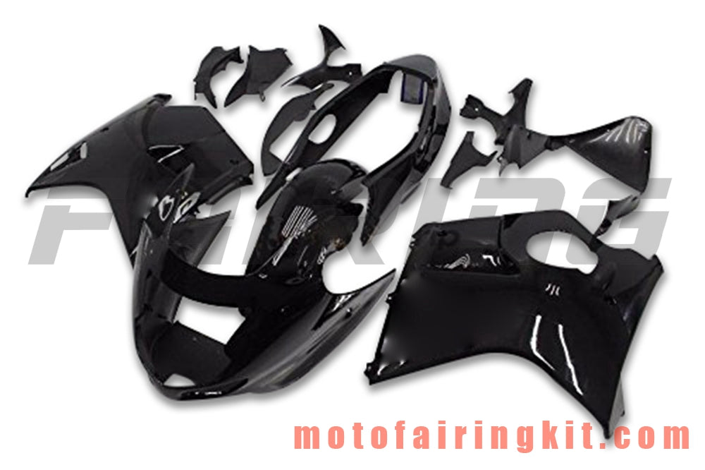 Fairing Kits Fit for CBR1100XX 1996 - 2007 CBR1100 XX 96 - 07 Plastic ABS Injection Mold Complete Motorcycle Body Aftermarket Bodywork Frame (Black) B028