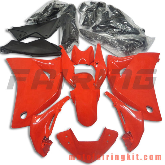 Kits de carenado aptos para CBR250RR 2011 2012 2013 2014 CBR250 RR 11 12 13 14 Molde de inyección de plástico ABS Carrocería completa para motocicleta Carrocería del mercado de accesorios Marco (rojo) B005