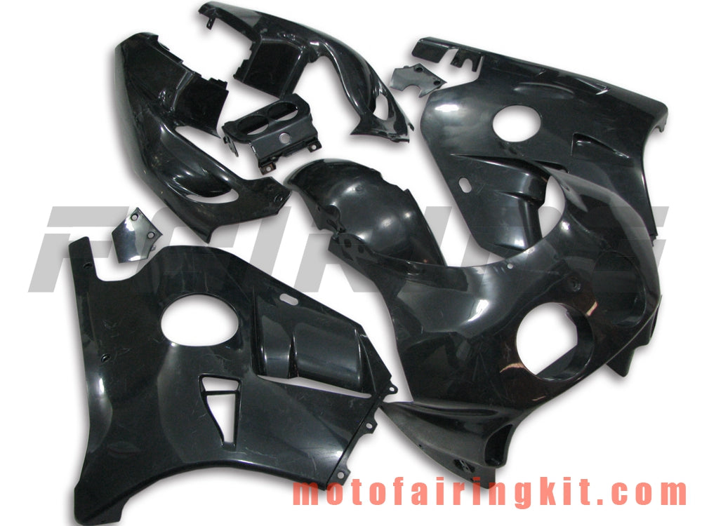 Fairing Kits Fit for CBR250RR MC22 1990 1991 1992 1993 1994 CBR250RR 90 - 94 Plastic ABS Injection Mold Complete Motorcycle Body Aftermarket Bodywork Frame (Black) B011