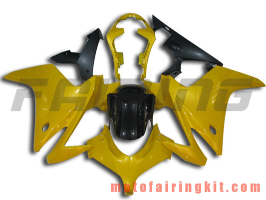 Fairing Kits Fit for CBR500R 2012 2013 2014 2015 CBR500 R 12 13 14 15 Plastic ABS Injection Mold Complete Motorcycle Body Aftermarket Bodywork Frame (Yellow & Black) B003