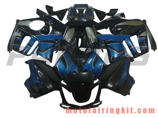 Fairing Kits Fit for CBR600F3 CBR600F 1995 1996 CBR600 F3 95 96 Plastic ABS Injection Mold Complete Motorcycle Body Aftermarket Bodywork Frame (Black & Blue) B006