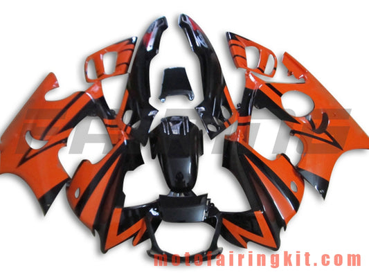 Kits de carenado aptos para CBR600F3 CBR600F 1995 1996 CBR600 F3 95 96 Molde de inyección de plástico ABS Carrocería completa para motocicleta Carrocería del mercado de accesorios Marco (naranja y negro) B016