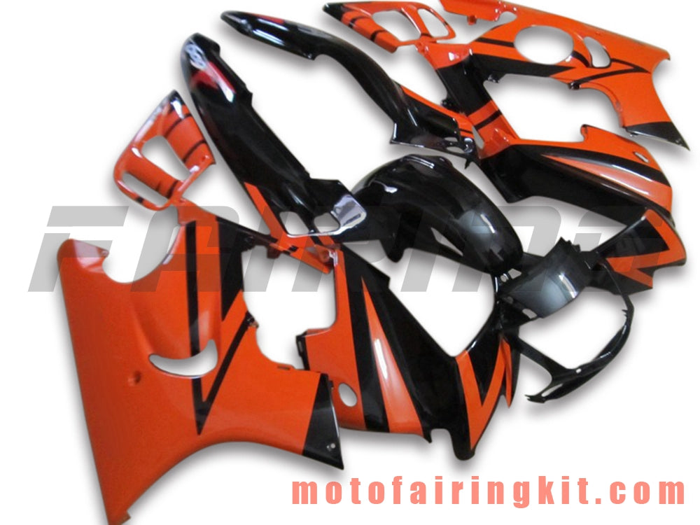 Fairing Kits Fit for CBR600F3 CBR600F 1995 1996 CBR600 F3 95 96 Plastic ABS Injection Mold Complete Motorcycle Body Aftermarket Bodywork Frame (Orange & Black) B016