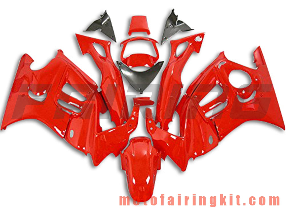 Kits de carenado aptos para CBR600F3 CBR600F 1995 1996 CBR600 F3 95 96 Molde de inyección de plástico ABS Carrocería completa para motocicleta Carrocería del mercado de accesorios Marco (rojo) B019