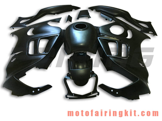 Kits de carenado aptos para CBR600F3 CBR600F 1997 1998 CBR 600 F3 97 98 Molde de inyección de plástico ABS Carrocería completa para motocicleta Marco de carrocería de posventa (negro) B035